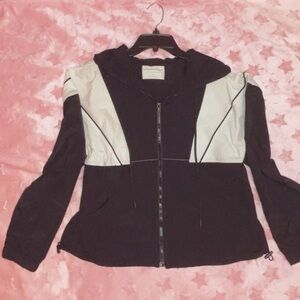 Aeropostale Black and White Utility Jacket